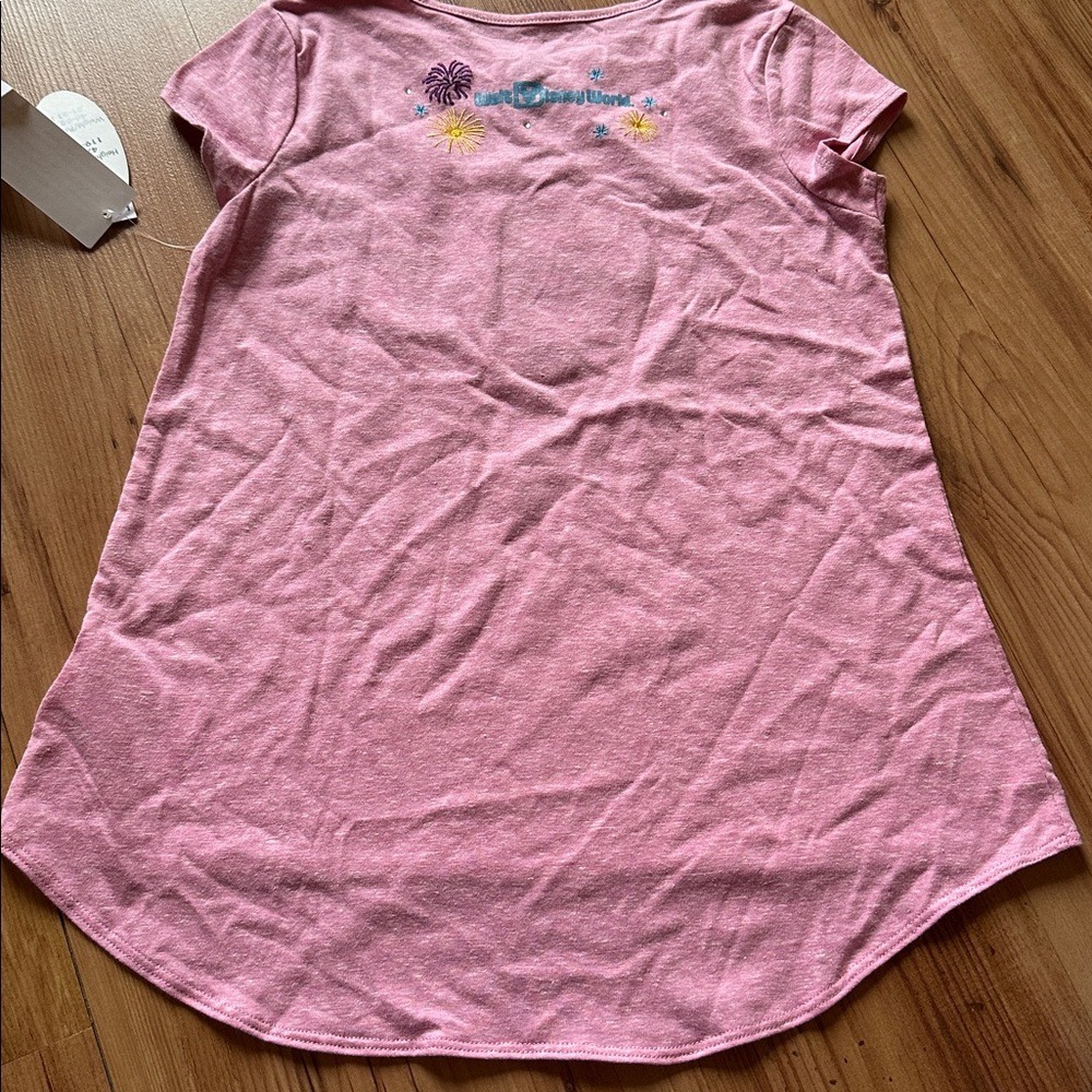 Disney Minnie Mouse Girls Pink‎ 2019 Graphic Tee NWT Size M - Picture 4 of 7